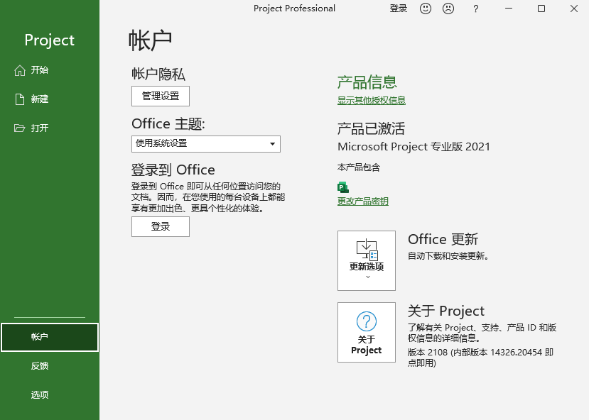 Microsoft Project 2021