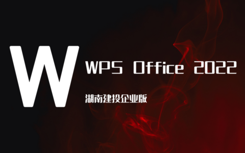 WPS Office 2022 湖南建投企业版